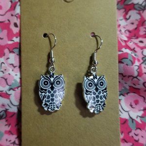 2 for $10 Cute Handmade Owl Earrings